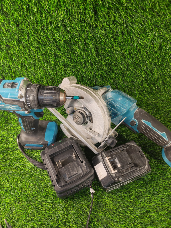 Набор электроинструмента Makita 2 в 1 ( пила циркулярная и шуруповерт)