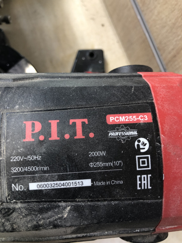 Торцовочная пила P.I.T. pcm 255-c3